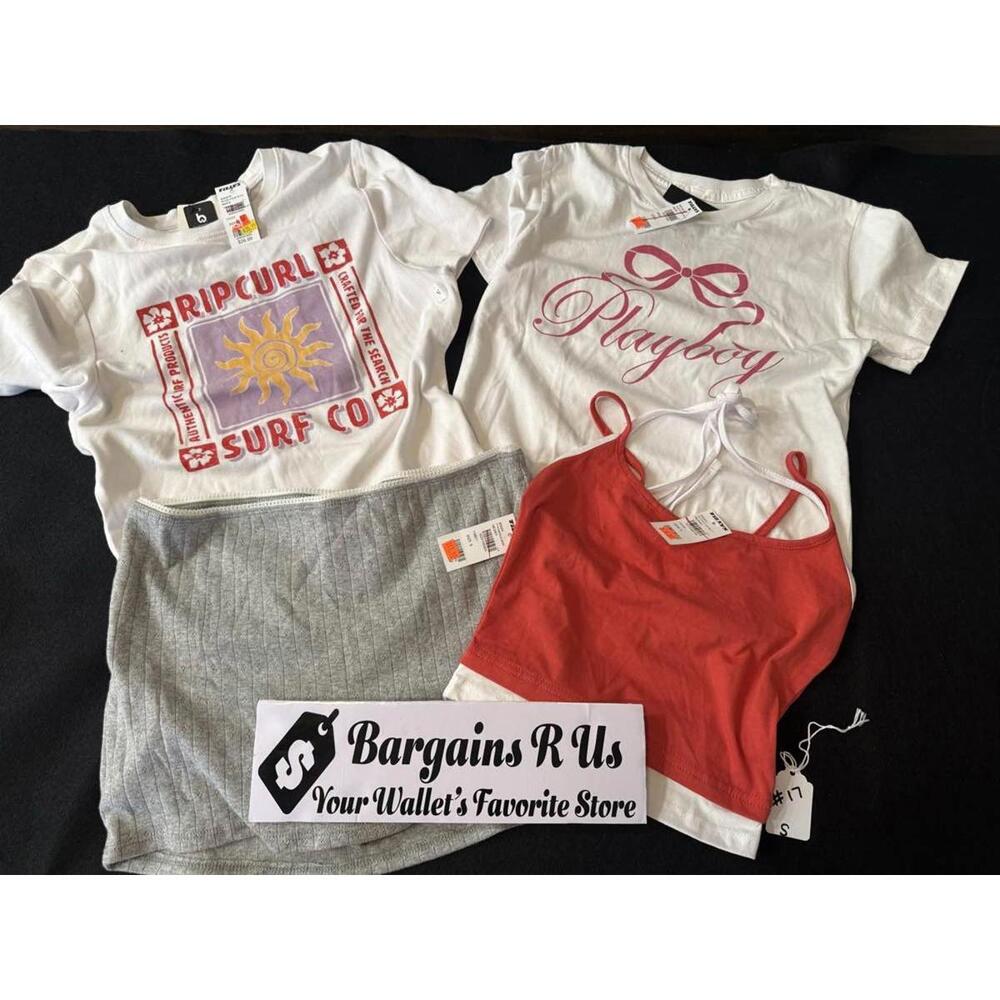 ORDER #17 Tillys Women’s Rip Curl Playboy Ribbed Skirt Tank Top Size S